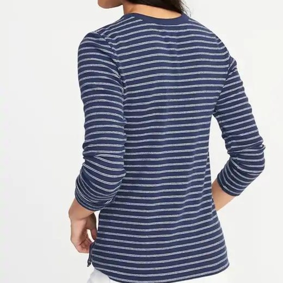 Slim-Fit Soft-Brushed Bracelet-Sleeve Tee - Picture 2 of 3